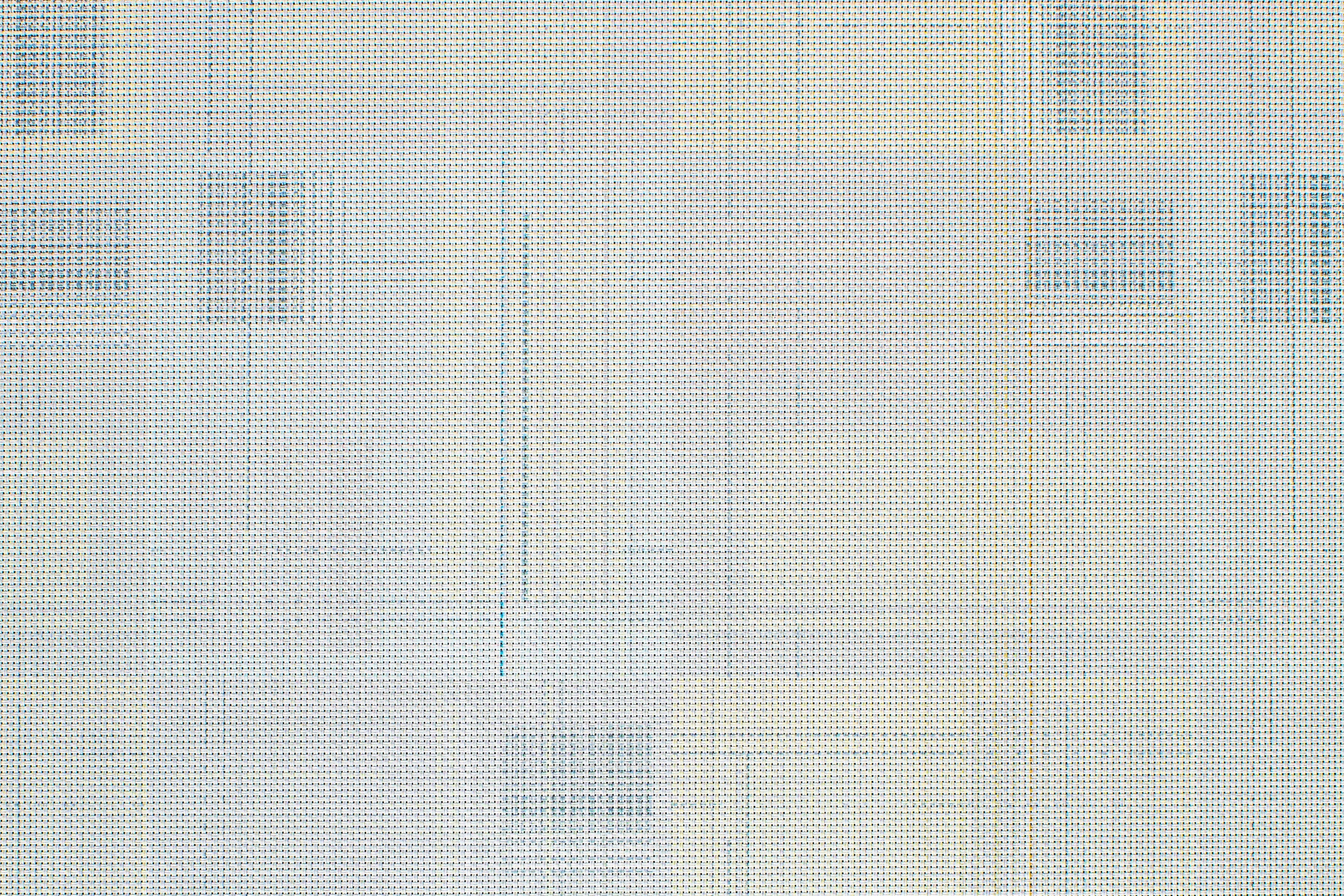 Textured light grey, ivory and white patterned window shade swatch