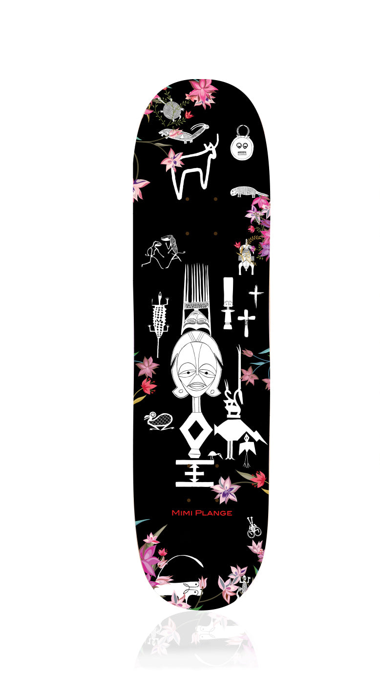 Black Forest Skateboard Art Deck - Mimi Plange
