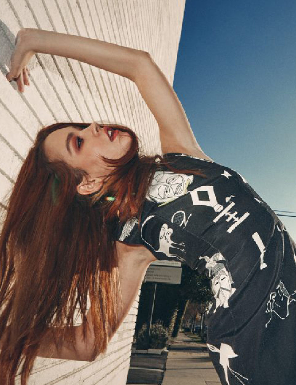 Actress Sadie Stanley wears Mimi Plange in Schön Magazine!