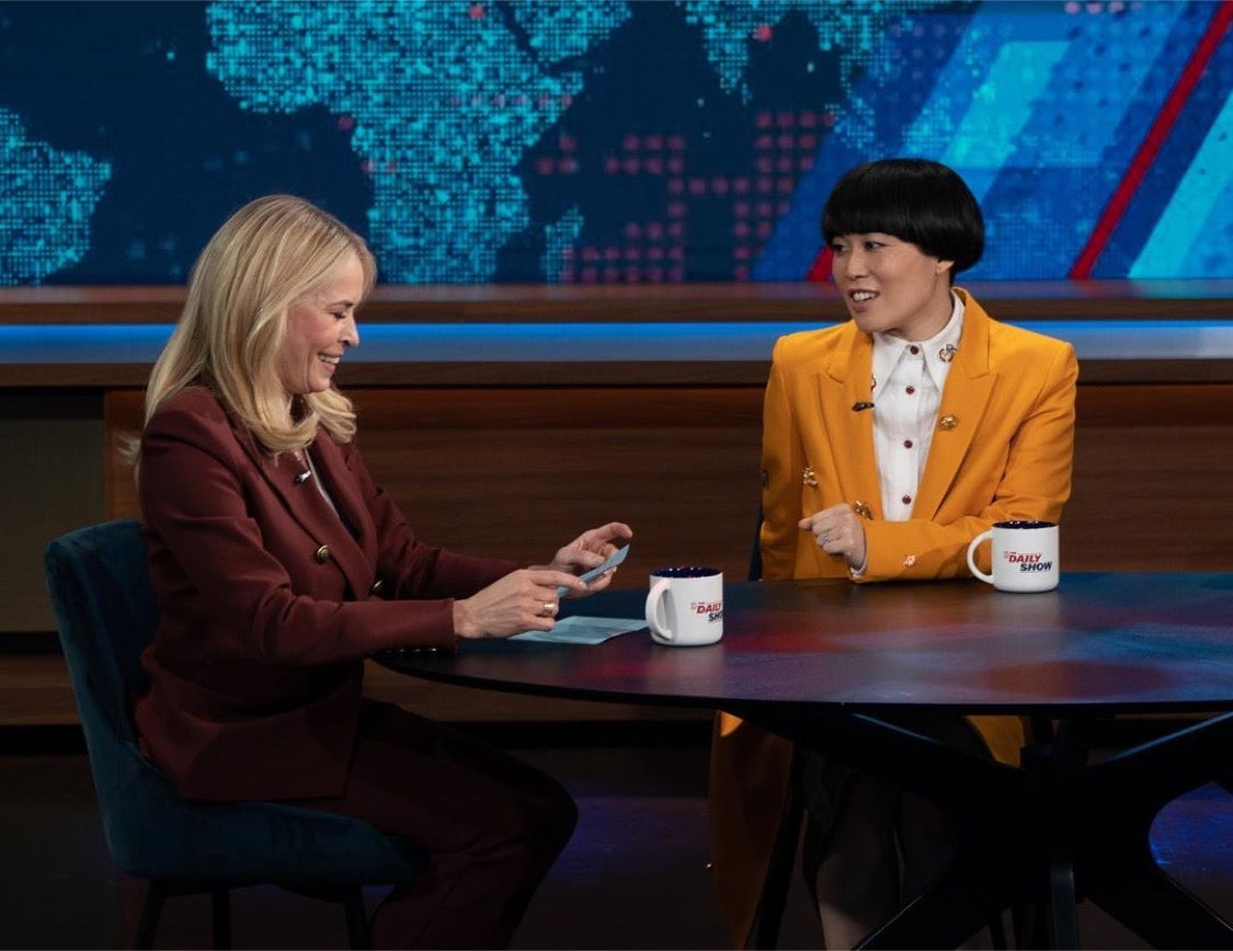 Comedian Atsuko in Mimi Plange, on The Daily Show with Chelsea Handler
