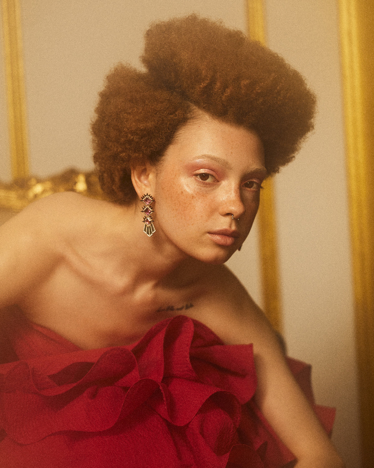 Mimi Plange Featured in Lady Gunn Magazine