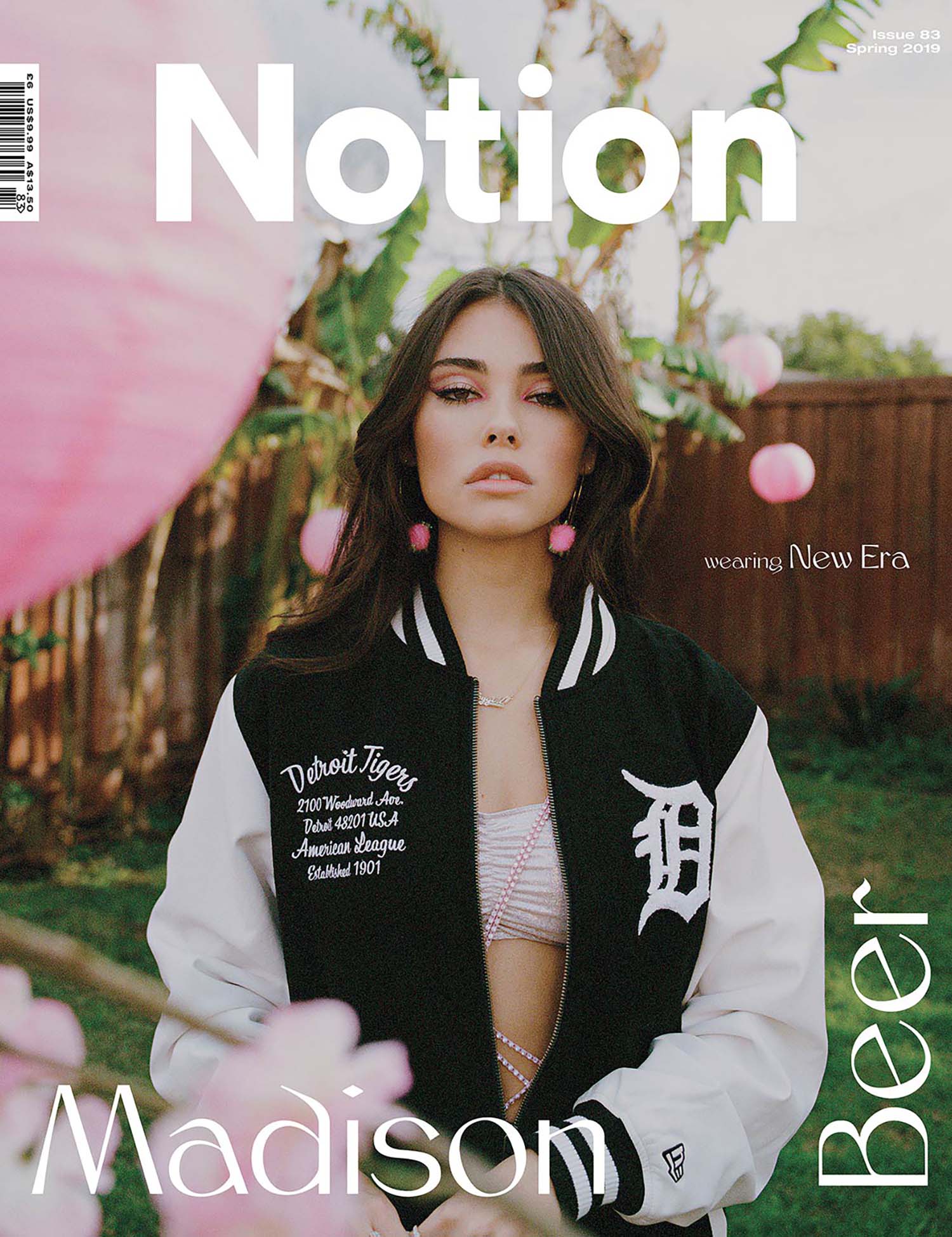 Singer Madison Beer wears Mimi Plange in Notion Magazine!