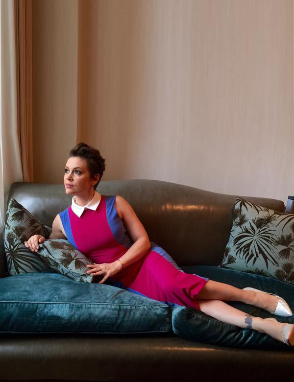 Actress and Activist Alyssa Milano wears Mimi Plange on The Today Show!