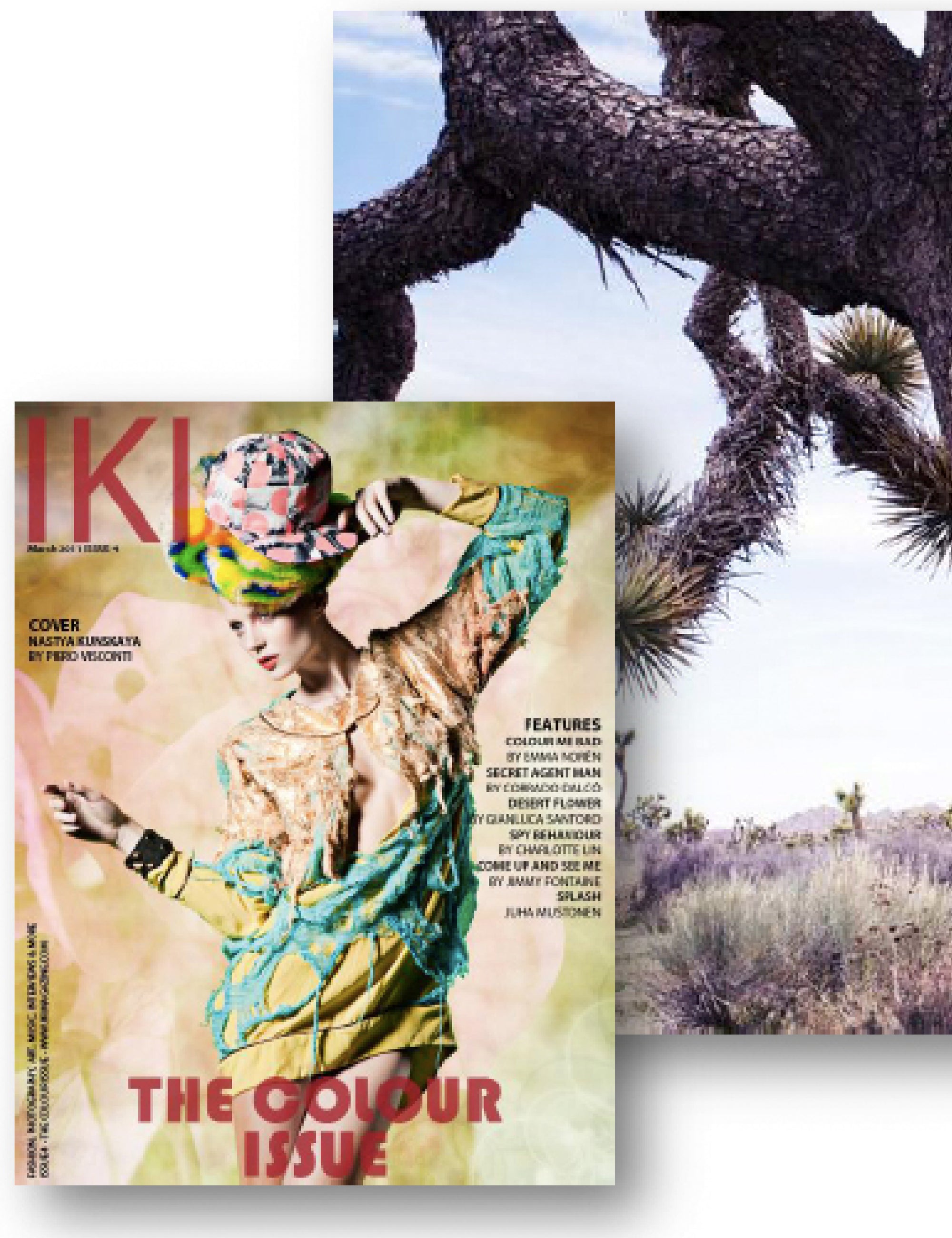 Iki Magazine features Mimi Plange leopard dress!