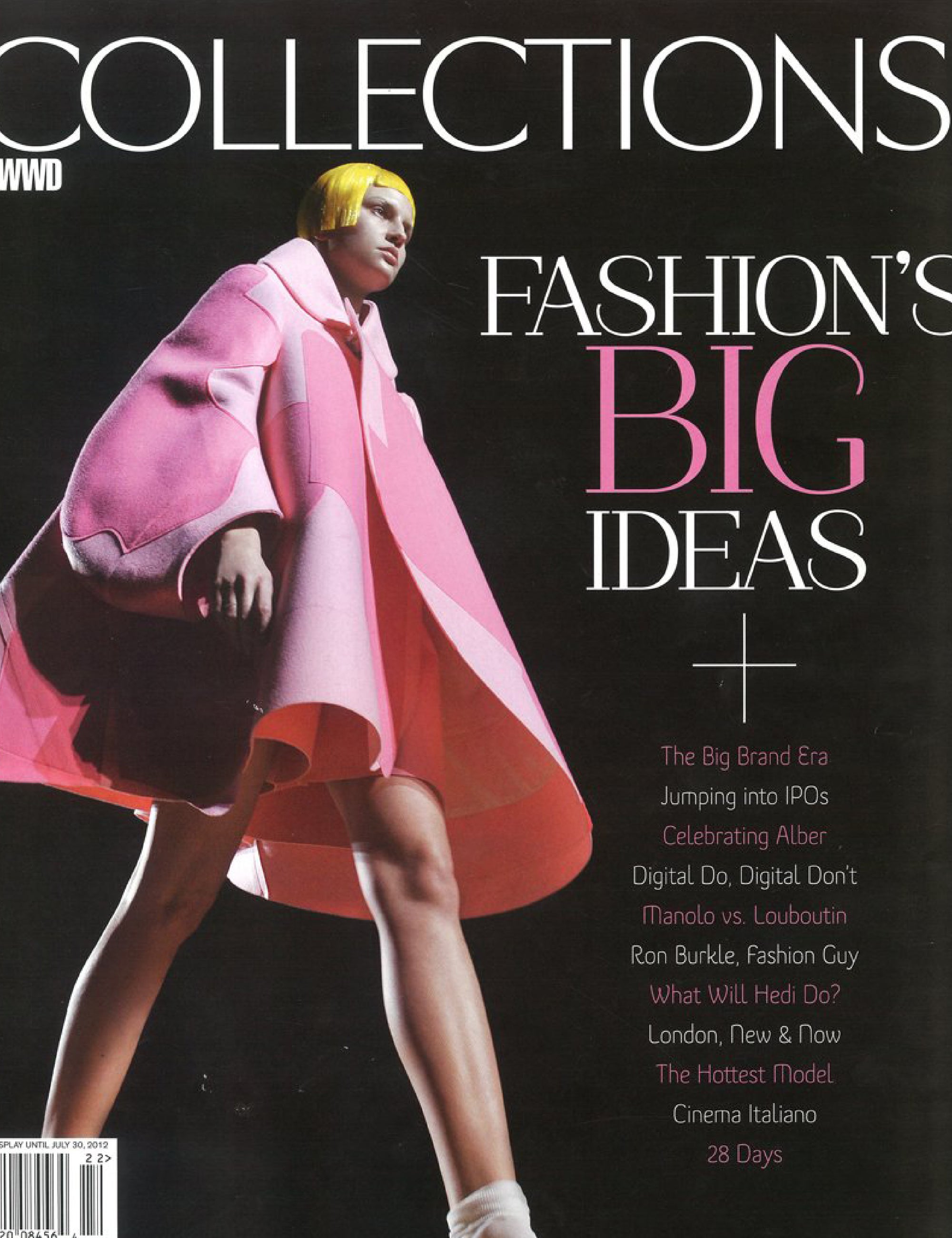 WWD Collections Magazine features Manolo Blahnik x Mimi Plange!