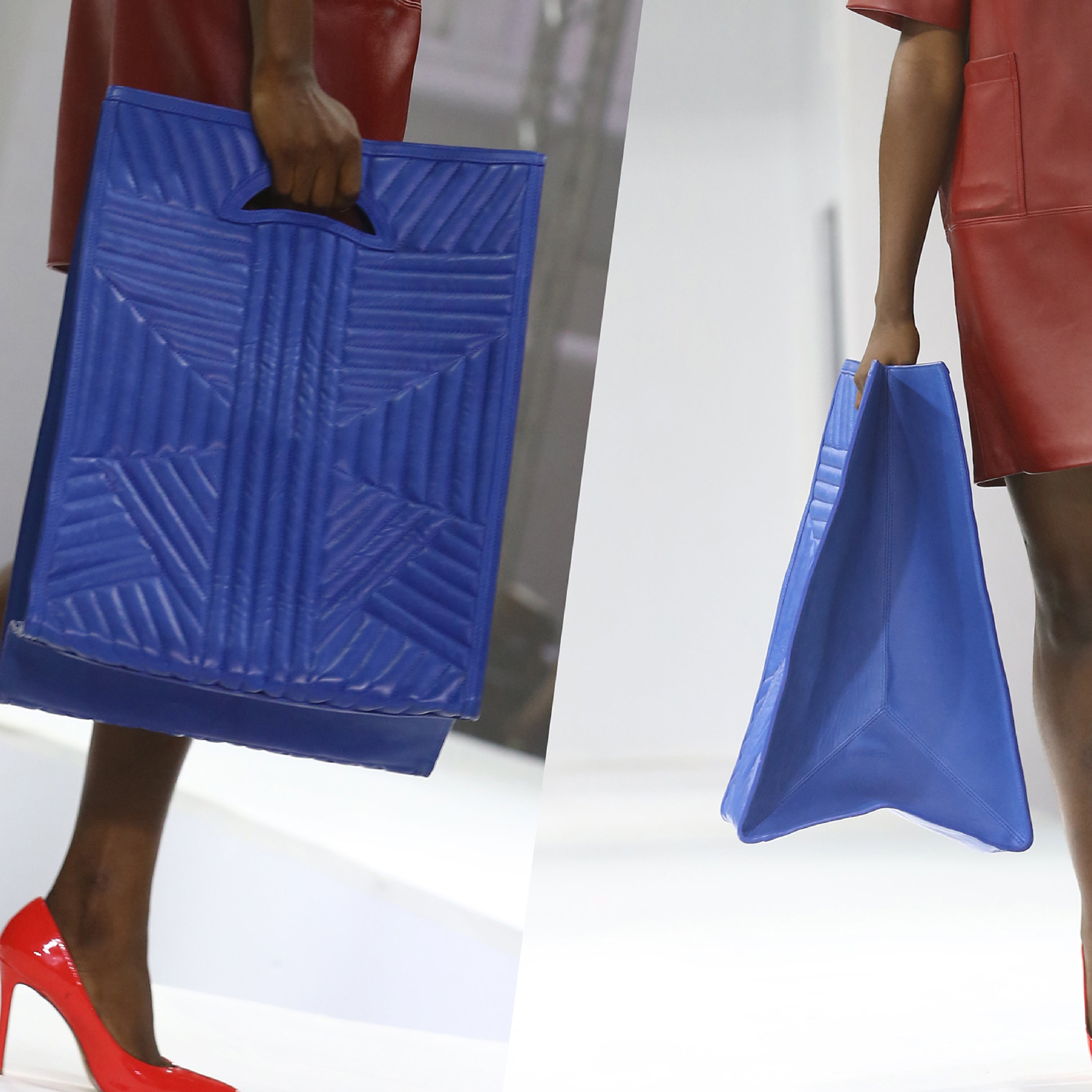 Alane, Quilted Oversize Tote Bag - Mimi Plange