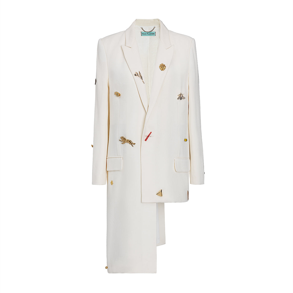Modern Muse, The Unconventional White Blazer - Mimi Plange