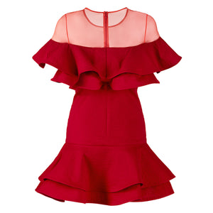 Alyx Ruffle Mini Dress - Mimi Plange