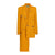 Golden Elegance Asymmetrical Blazer - Mimi Plange