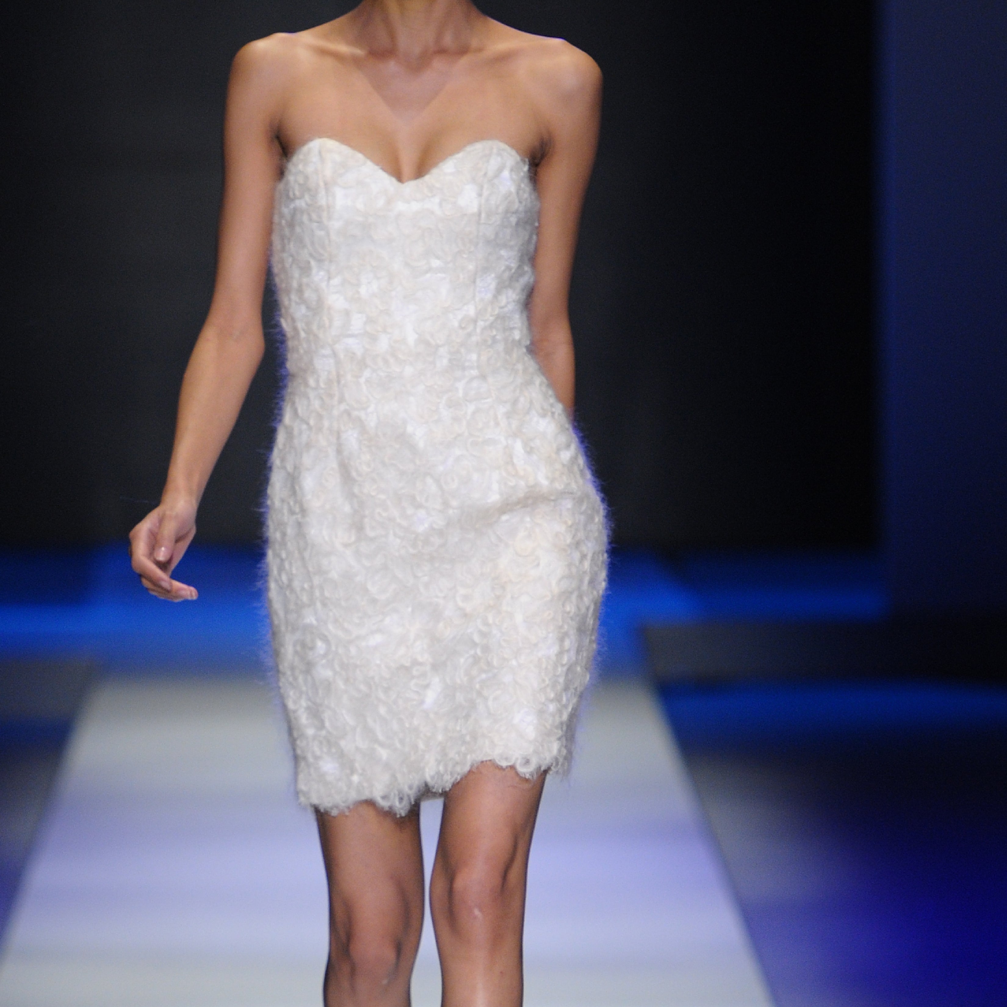 Leah, Sweater Lace Dress - Mimi Plange