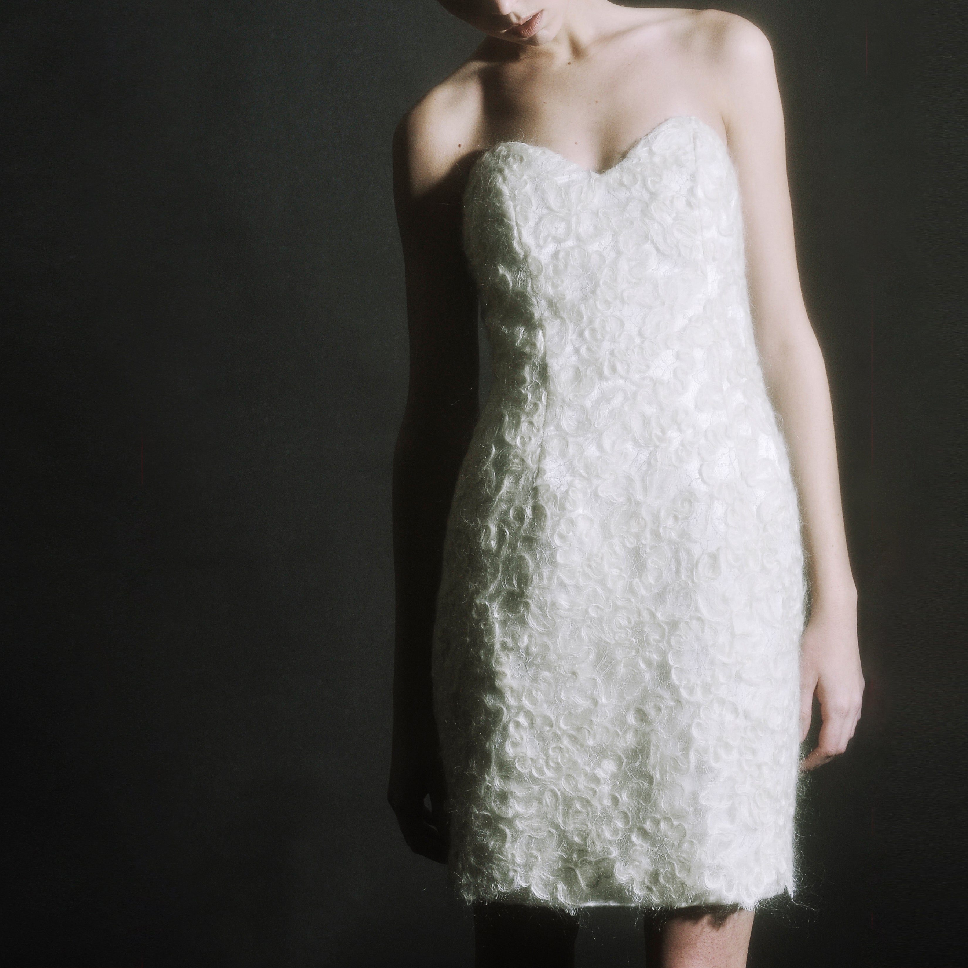 Leah, Sweater Lace Dress - Mimi Plange
