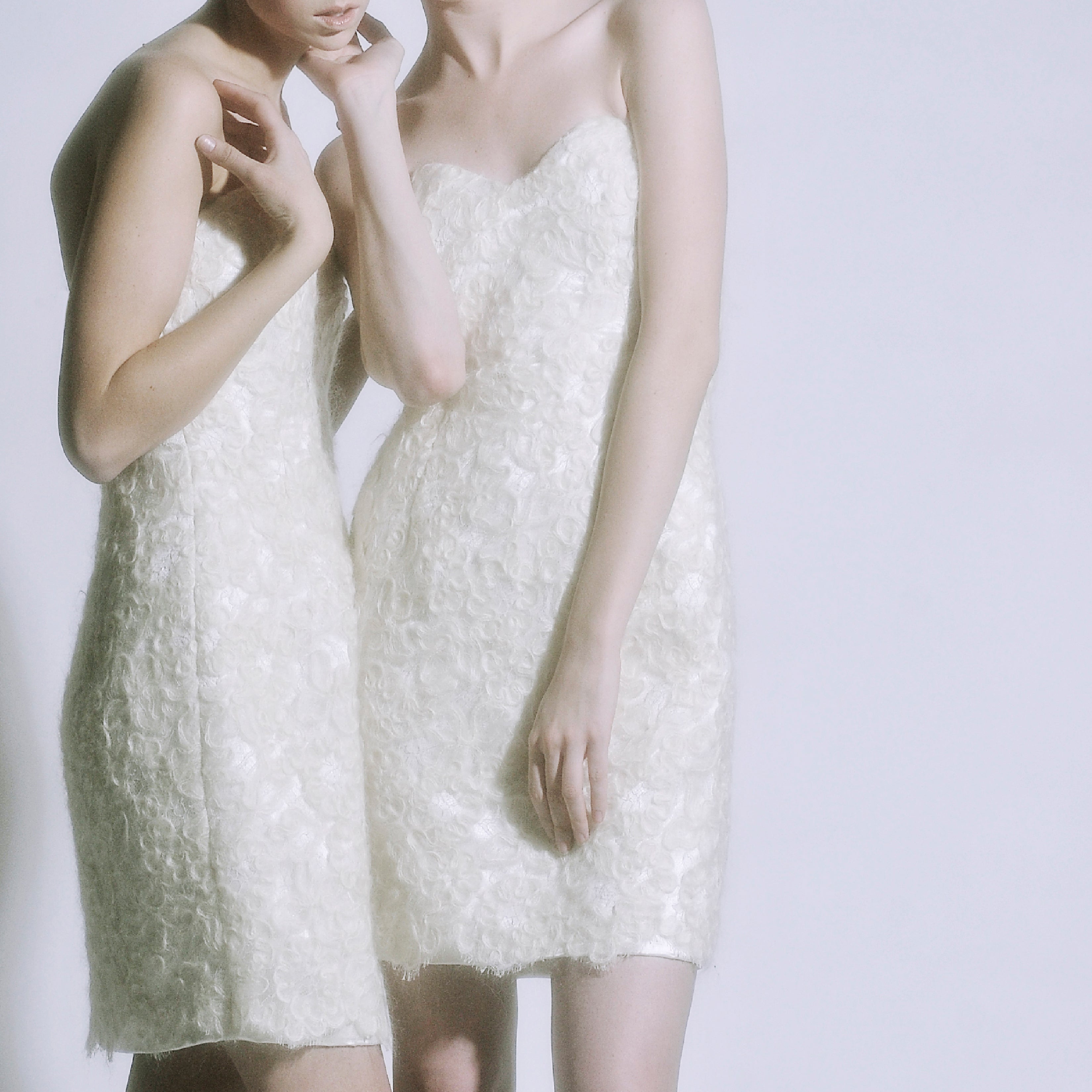 Leah, Sweater Lace Dress - Mimi Plange