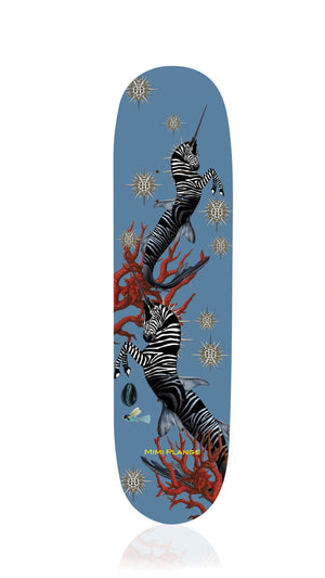 Mami Wata's Kingdom Skateboard Art Deck - Mimi Plange