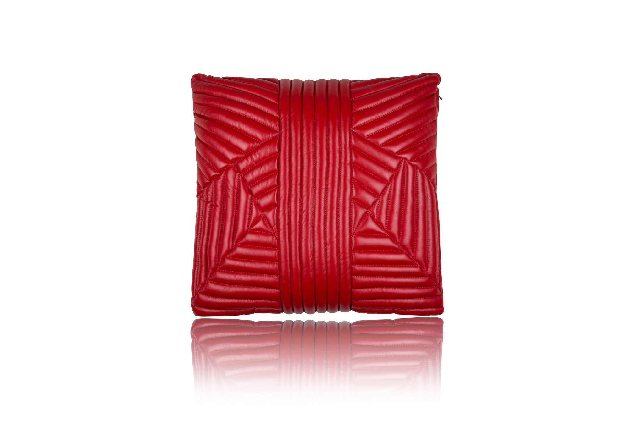 Rouge Quilted Pillow - Mimi Plange